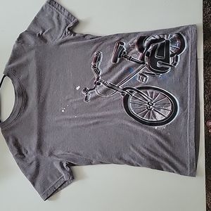Boys gray cat & jack short sleeved shirt
